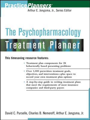 cover image of The Psychopharmacology Treatment Planner